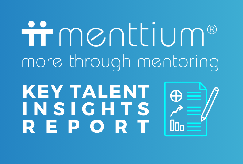 Menttium Key Talent Insights Report with top 3 most requested development goals